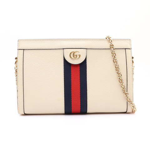 GUCCI 古馳 Ophidia 肩背包 棕色 GG Supreme帆布 503877 503877