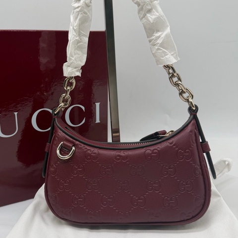 古馳/Gucci 【新品】GGEmblem系列小號肩背包