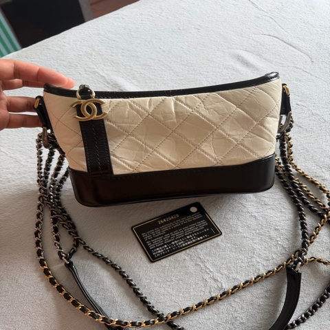 Chanel 流浪包黑白熊貓色（小號）