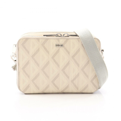 Christian Dior CD 鑽石肩包 2ESBC119DCO 帆布米色