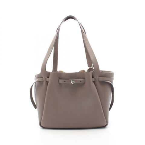 Tory Burch Romy 手提包 163388251 皮革 灰色 全新 女士