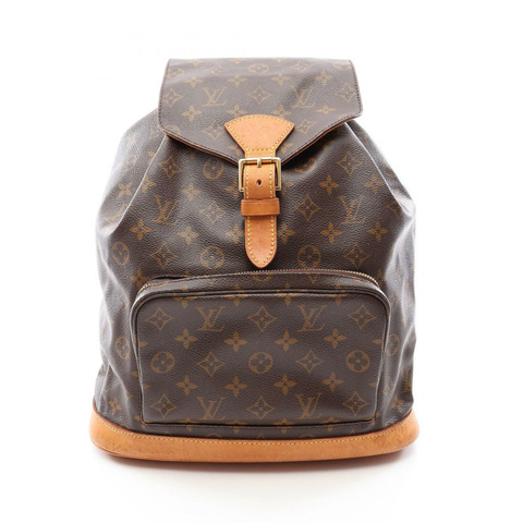 路易威登 Montsouris GM 雙肩包 M51135 Monogram 帆布 二手 LV