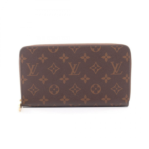 路易威登 Zippy Organizer Monogram Around 長錢包 M62581 PVC 棕色 二手 男女通用