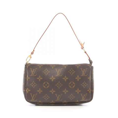 路易威登 Pochette Accessoires 手提包 M51980 Monogram 棕色皮革