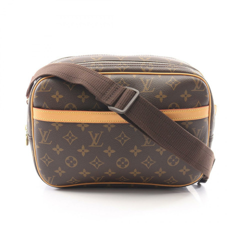 路易威登 Reporter PM 肩斜背包 M45254 Monogram 棕色皮革