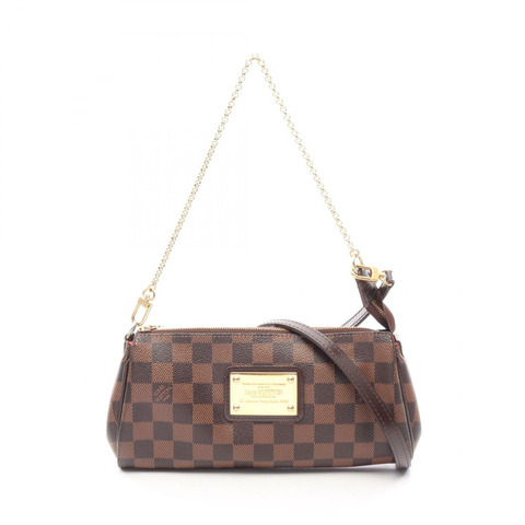 路易威登 Eva 鏈條單肩斜背包 N55213 Damier Ebene 二手 LV