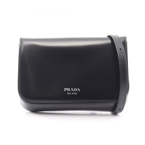 PRADA 黑色真皮單肩包 2VD061ZO6F0002 全新 女士