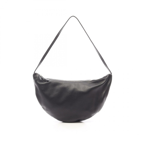 THE ROW SMALL IZZY 單肩包 W1939L645BAS 皮革 黑色 新款 女士
