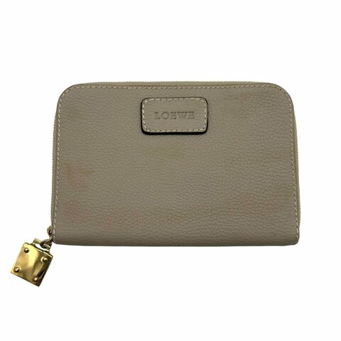 【美收精品】LOEWE 荔枝紋小牛皮拉鍊零錢包 C-895【隔月月中將轉賣至日本 上架期限30天】