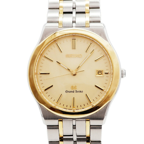 精工 Grand SBGG002 8N65-9000 金色錶盤男士腕錶