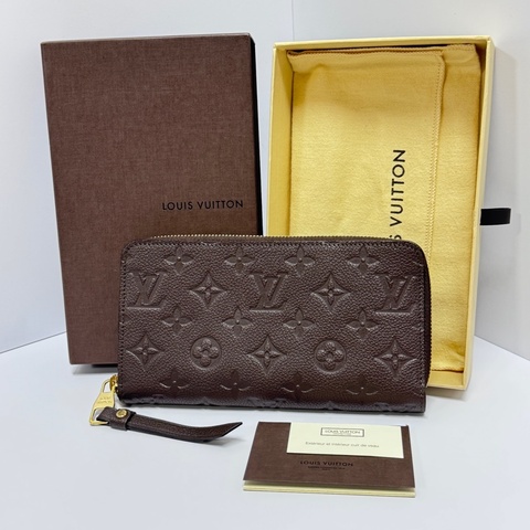 （全新閒置🎁） LV Empreinte 牛皮壓紋 拉鍊長夾 專櫃38,800