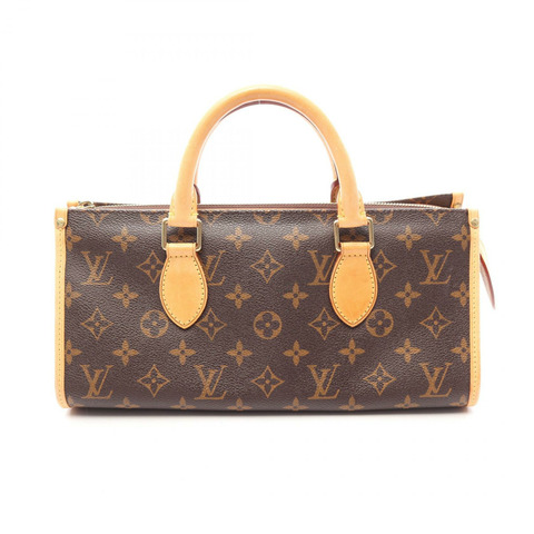 路易威登 Popincourt 手提包 M40009 Monogram 皮革棕色二手女士