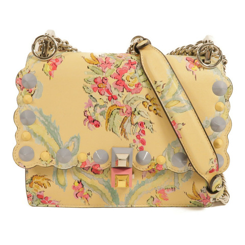 FENDI 牛皮皮革Kan I Small肩背袋