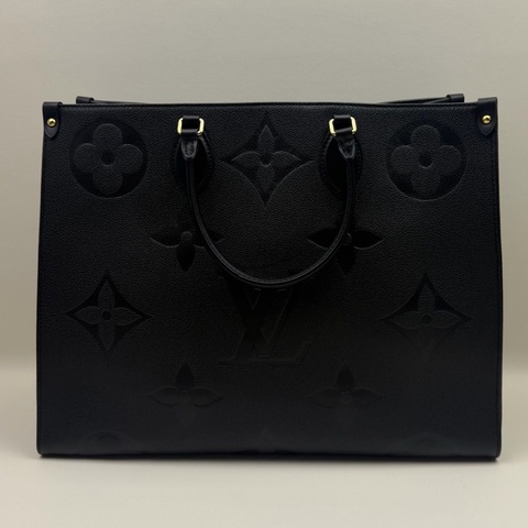 Louis Vuitton 路易威登 Onthego黑色大號全皮