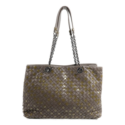 BOTTEGA VENETA 羊皮皮革Intrecciato Shoulder Bag手挽袋