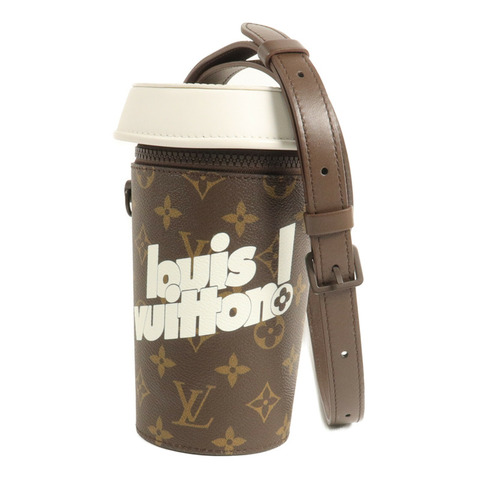 LOUIS VUITTON Monogram Coffee Cup Pouch肩背袋