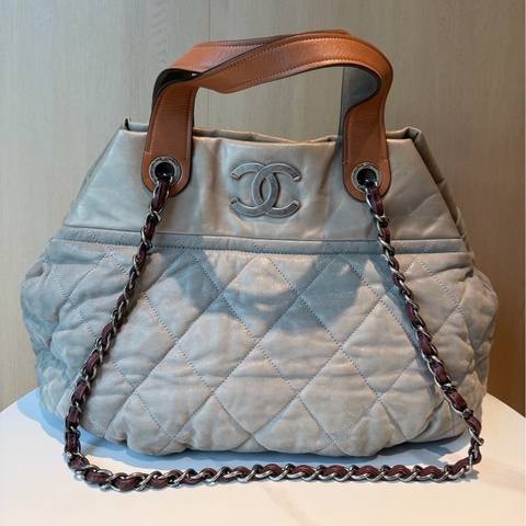 【震撼撿漏❤️✨全網最低價】Chanel/香奈兒 拼色手提單肩包