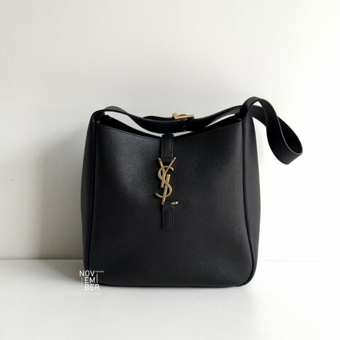 99新🆕 Saint Laurent 聖羅蘭 Hobo 小號 黑金