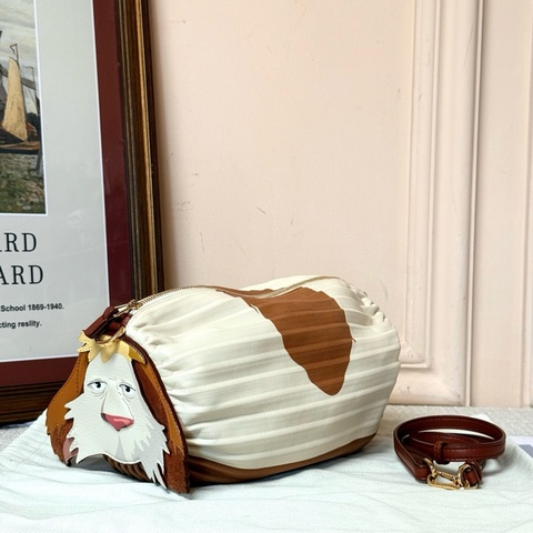 LOEWE羅意威 哈爾的移動城堡吉卜力限定 單肩包斜挎包，