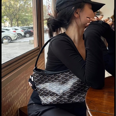 Goyard 戈雅mini hobo黑色