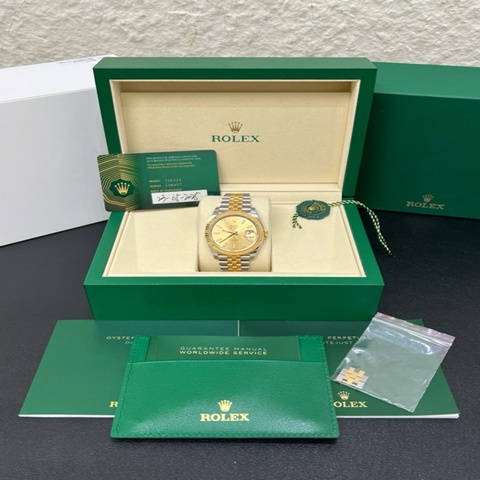 99新25年勞力士Rolex 日誌型m126333-0010 41毫米