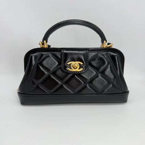 Chanel Dr’s Bag Mini Size black ghw 醫生包迷你號黑金