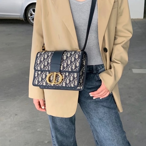 全新全配🈶2023購證❤️ #dior #老花 #蒙田30 #皮肩帶 #中