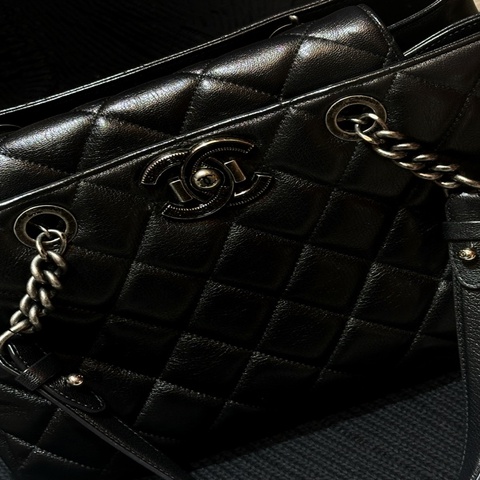 Chanel city Rock tote 包況非常新