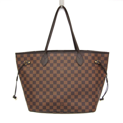 路易威登 Damier Neverfull MM N51105 女士手提包 棕色
