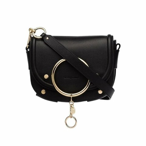 See By Chloe Small Mara Crossbody Bag for Women in Black (CHS19WSA29388-001)