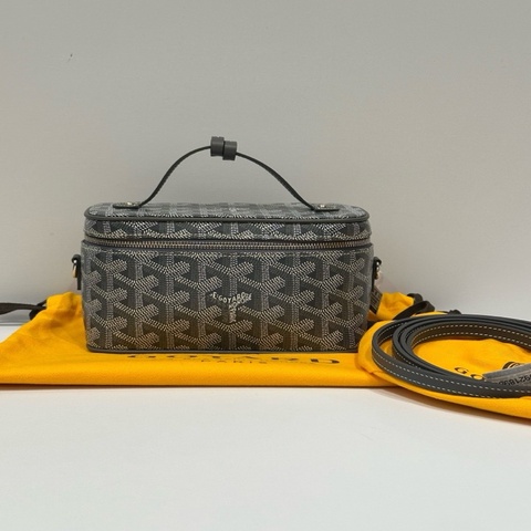 戈雅 Goyard Muse Mini Grey 灰色盒子包化妆包手提包斜挎包
