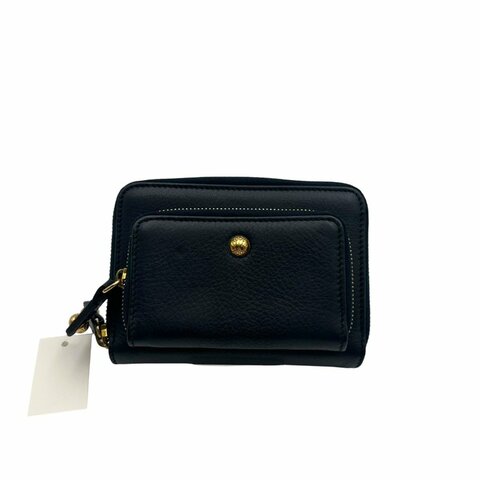【美收精品】Tods 深藍多層短夾 C-915【隔月月中將轉賣至日本 上架期限30天】