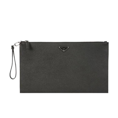 Prada 男士 大號徽標手拿包均碼碼35cm*0.5cm*23cm