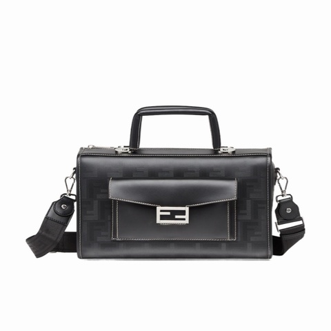 Fendi 男士 Soft Trunk徽標手提包均碼碼31 X 15 X 22 CM