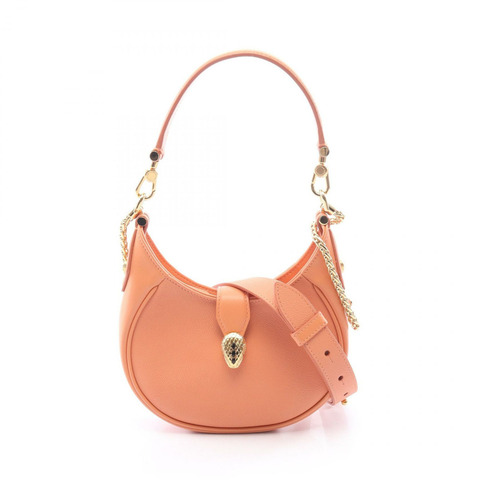 寶格麗 Serpenti Ellipse 小號斜背單肩包 292051 皮革 二手