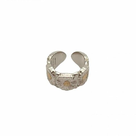 BUCCELLATI BlossomsEternelle小雛菊戒指AG925