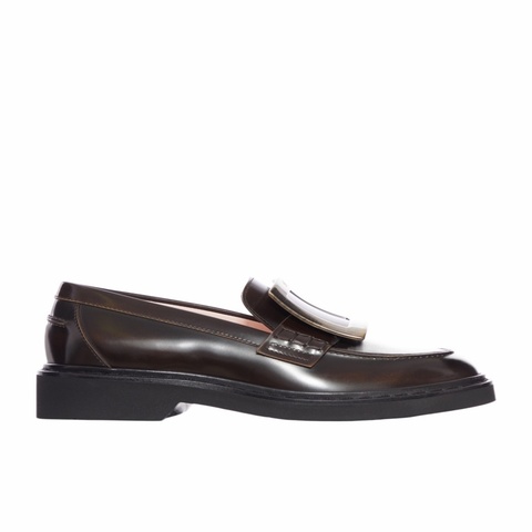 Roger Vivier 女士 Viv Rangers Met Buc 樂福鞋36 36.5 37 37.5 38 39 40 41碼