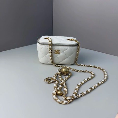 chanel香奈兒 金球盒子 羊皮 mini