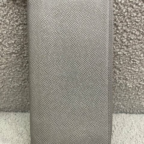 Louis Vuitton 長款銀包 灰色 皮革 銀扣