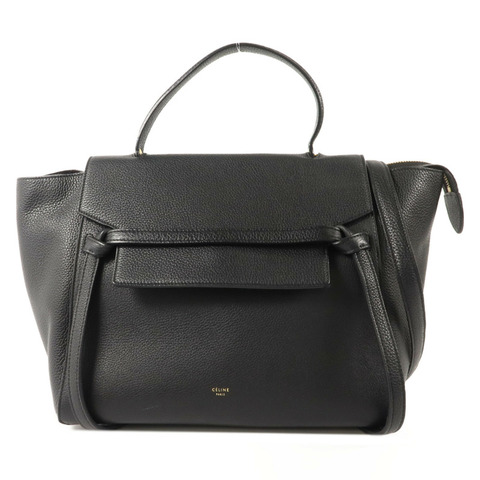 CELINE 牛皮皮革Micro Belt手挽肩背兩用袋