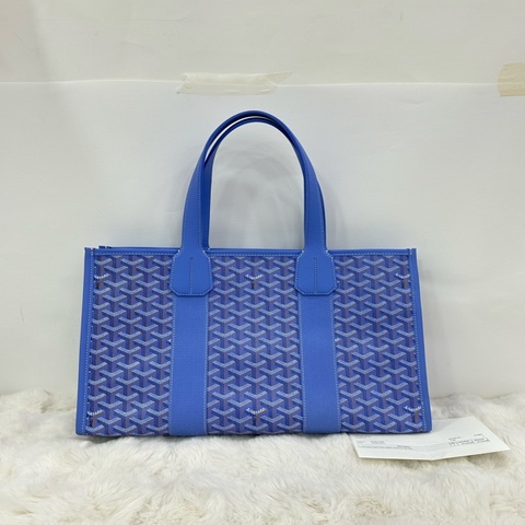 Goyard戈雅Villette限定藍色彩繪托特包！