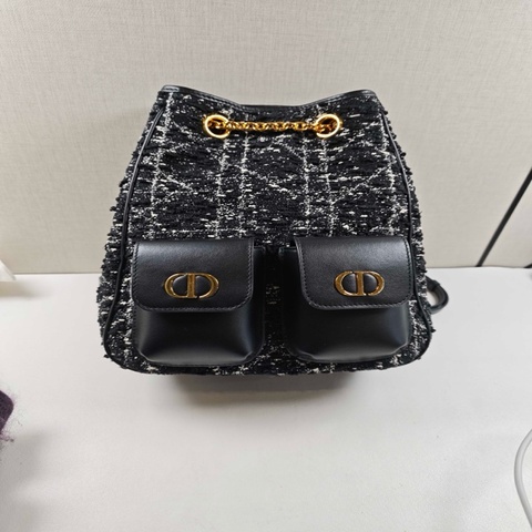 99新 Dior 迪奧 Caro Multicarry 雙肩背包