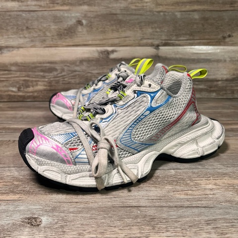 Balenciaga 巴黎世家 xxxl 3XL彩虹 藍粉色 38碼
