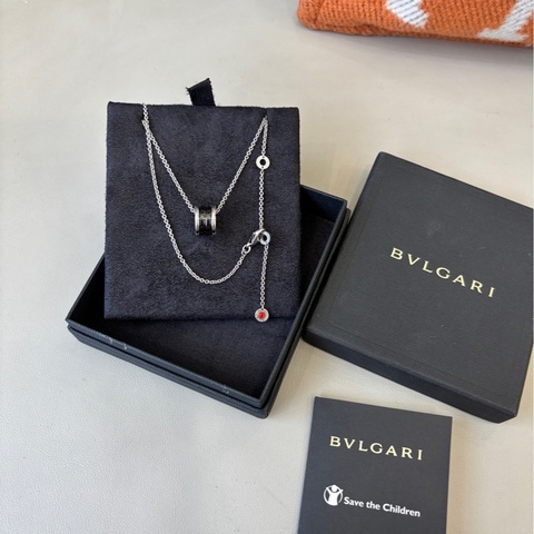 Bvlgari 寶格麗 B.zero1 黑陶瓷慈善款 項鍊