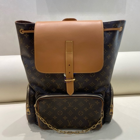 Louis Vuitton 路易威登 lv路易威登 trio金鍊雙肩包
