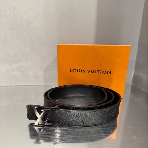Louis Vuitton Initiales 40mm 黑老花腰帶｜Classic Trend CT精品｜台北東區實體