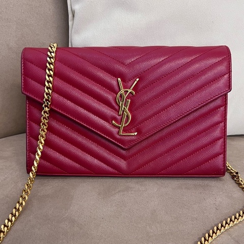 YSL聖羅蘭 kate 魚子醬信封包 單品成色如圖
