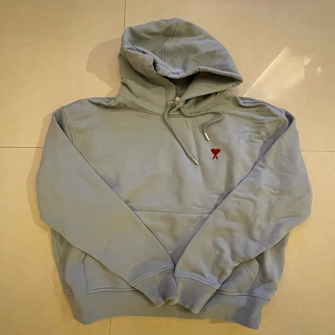 Ami Paris 霧霾藍帽T S號