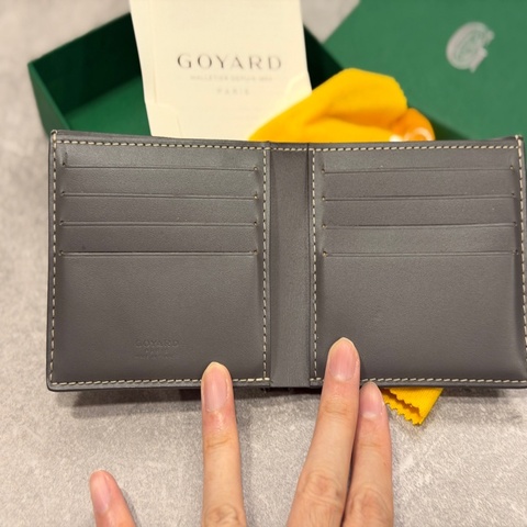 Goyard Victoire Wallet Grey