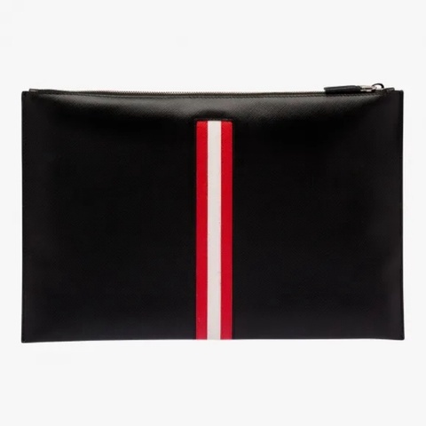prada 普拉達手拿包 洗漱包 黑色 底長35cm